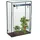 Relaxdays Tomatengewächshaus 1 x 0,5 x 1,5 m transparent/grün