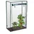 Relaxdays Tomatengewächshaus 1 x 0,5 x 1,5 m transparent/grün
