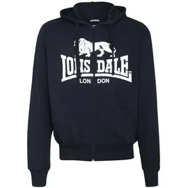 Lonsdale Krafty Reißverschlusspullover Herren Schwarz M