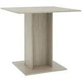 vidaXL Esstisch Sonoma-Eiche 80x80x75 cm Holzwerkstoff