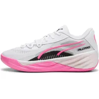 Puma All Pro Nitro Schuhe weiß pink Basketball 309689 rosa, Größe 42 1⁄2 / 42 1⁄2