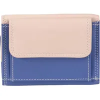 glücksnugget Lemondo Minibörse Unisex Geldbörse hellblau-beige-mandarine