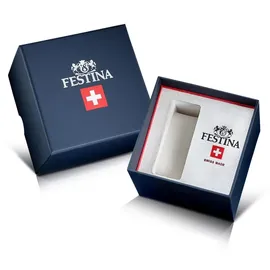 Festina Herrenuhr Silberfarben mit Saphirglas