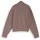 Tom Tailor Mädchen Sweatjacke mit Stehkragen, braun, Uni, Gr. 140