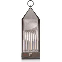 Kartell Lantern LED-Tischleuchte 9,5x31x9,5 cm - Rauch
