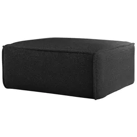 Fun Möbel Polsterhocker Designerhocker 85 x 40 x 85 cm Schwarz