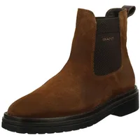 GANT FOOTWEAR Herren BOGGAR Chelsea-Stiefel, warm Khaki, 45 EU