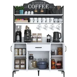 Skye Decor Hochschrank 120 x 40 x 183,6 cm weiß