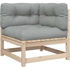 vidaXL Garten-Lounge-Set 3-tlg. braun