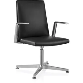 HJH Office AMBASSADO V Kunstleder Schwarz