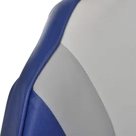 vidaXL Klappbare Bootssitze 2 St. 2 x 0 x 0 cm blau