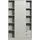 Woood Mila 120 x 42 x 200 cm Grau
