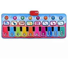 BONTEMPI Musikspielmatte Junior 130 x 48 cm  mehrfarbig