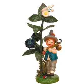 Hubrig Volkskunst GmbH Hubrig-Volkskunst Herbstkinder Herbstkind Brombeere * Höhe 13cm