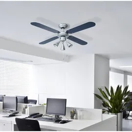 Bestron Deckenventilator 102 cm Silber/Blau