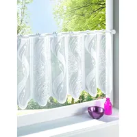 Witt Weiden Fensterbehang in weiß B:120cm H:60cm, Polyester, Gardinen
