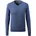 Strickpullover FRONTLINE Blau-meliert XL