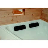 Bette BetteRelax Wannenkissen / Nackenkissen Relax, 2 Stück, B57-0212, Farbe: Schwarz