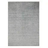 Musterring Handwebteppich Malibu 170 x 240 cm Viskose Silber