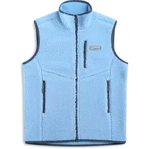 Bergans Lunnan Pile Fleece Weste Cool Blue M