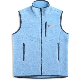 Bergans Lunnan Pile Fleece Weste Cool Blue M
