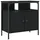 vidaXL Waschbeckenunterschrank Schwarz 60x30x60 cm Holzwerkstoff vidaXL