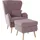 Home Affaire "Sallito, TV-Sessel, Ohrensessel mit", rosa (blush), B:76cm H:109cm T:85cm, Struktur Hahnentritt (67% Polypropylen, 33% Polyester);Samtoptik (100% Polyester);Fellimitat (100% Polyester);Samtcord (92% Polyester, 8% Polyamid);Struktur (100%