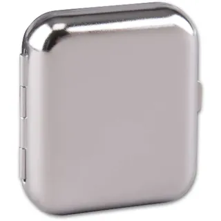 Aschenbecher Taschenaschenbecher aus Metall, verschließbar. Pocket Ashtray