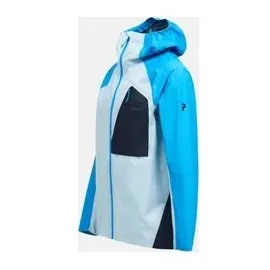 Peak Performance trail 3l hipe blue waterproof jacket - M