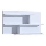 Deine Möbel 24 Hängeregal 110 x 60 x 20 cm Weiß