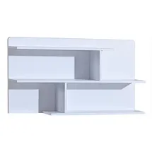 Deine Möbel 24 Hängeregal 110 x 60 x 20 cm Weiß