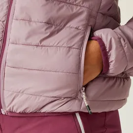Regatta Hillpack IV Steppjacke für Damen mit Kapuze, Farbe:Dunkelrot, Größe:46 - Dunkelrot - 46