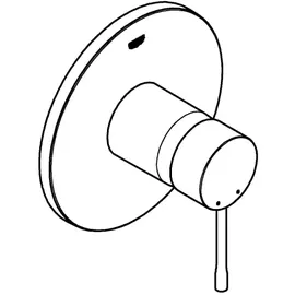 Grohe Essence Unterputz-Duscharmatur mit Mischer, 24057GN1