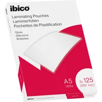 Ibico Laminierfolien A5, 125 mic, glänzend 100 Stück