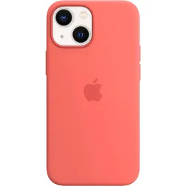 Apple iPhone 13 mini Silikon Case mit MagSafe pink pomelo