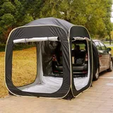 SUV Van Autozelt 2–5 Personen heckklappenzelt heckzelt Auto, Driveaway-Heckklappenmarkise, freistehendes Campingzelt, Pop-Up-Familienzelte für SUV oder Van/Bus, Fahrzeuge