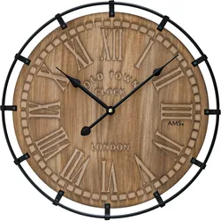 Wanduhren klassisch Gehäusedurchmesser 40 cm - AMS Modell: 9616