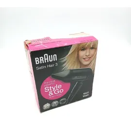 Braun Satin Hair 3 HD 350 schwarz