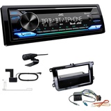 JVC KD-DB922BT Autoradio DAB+ Bluetooth für Skoda Rapid + Spaceback piano black