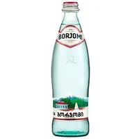 Borjomi Natürliches Mineralwasser mit Kohlensäure 500 ml