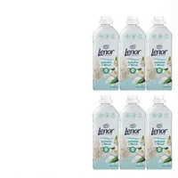 6x800ml Lenor Weichspüler Lindenblüte & Meersalz  Weichheit Pflanzenbasis 192WL