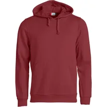 New Wave Basic Hoodie Rot S