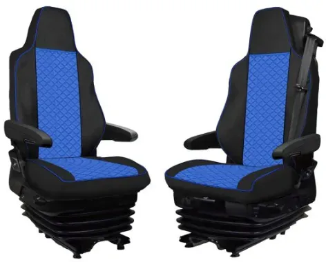 LKW Sitzbezug-Set für den MAN TGX EURO 6 von 2021, Blau