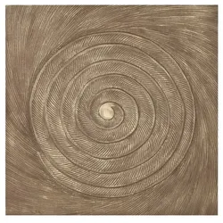 Wanddekoration Home ESPRIT Gold Moderne 120 x 3,5 x 120 cm