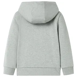 vidaXL Kinder-Kapuzenpullover mit Reißverschluss Helles Khaki 128