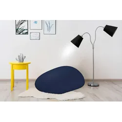 Kayoom Sitzsack »Jump, Sitzsack-Kissen, einfach gestaltet, weich gefüllt«, (1 St.), komfortabel, modern, sorgfältige Verarbeitung, Außenhülle dehnbar Kayoom Navy Blau