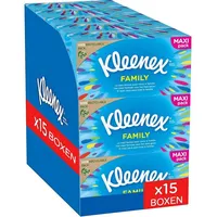 Kleenex Original Kosmetiktücher-Box Taschentücher Tücher 2-lagig 15x128 St