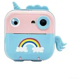 Kreative Fotografie leicht gemacht für Kinder 1080P Digitalkamera mit Schnelldruckfunktion (Rosa)