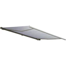 Elektrische Kassettenmarkise T122, Markise Vollkassette 4x3m ~ Acryl Creme