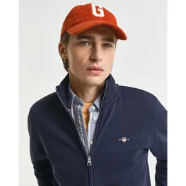 GANT Reg Shield Halbzippullover Evening Blue L